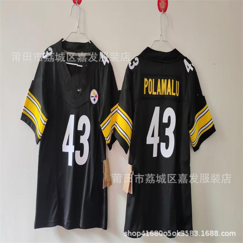 Youth NFL Team Football Jersey Cotton Sportswear Boys Fall Rugby Style