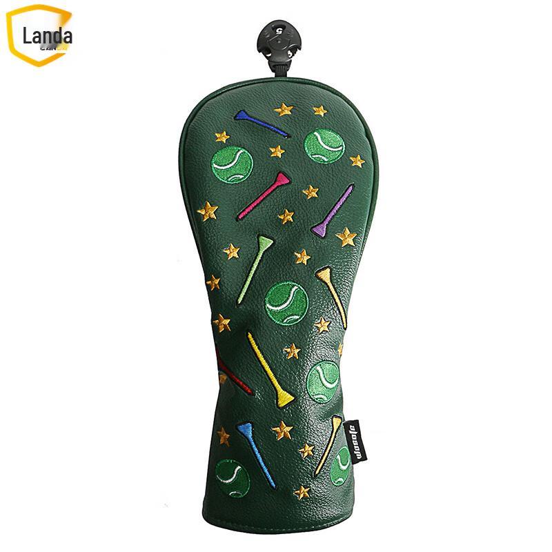 Landa Embroidered Golf Wood Headcovers