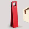 1pc New Fashion Simple Style Selling Wine and Beverage Gifts High-grade Leather Fashion Wine Packaging.