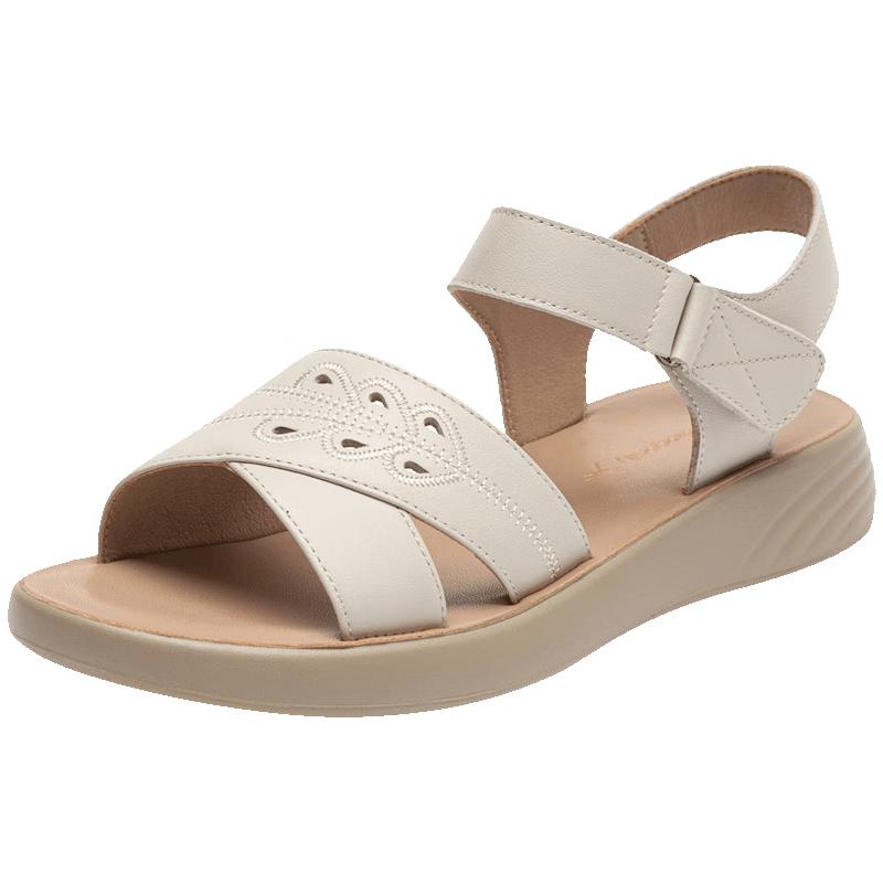 Red Dragonfly Women s Comfortable Leather Summer Sandals WJK25885 EU 39