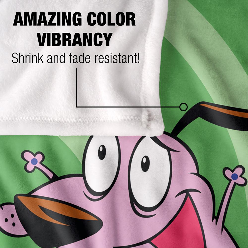 Courage The Cowardly Dog Complete Series Silky Cover Supersoft Blanket