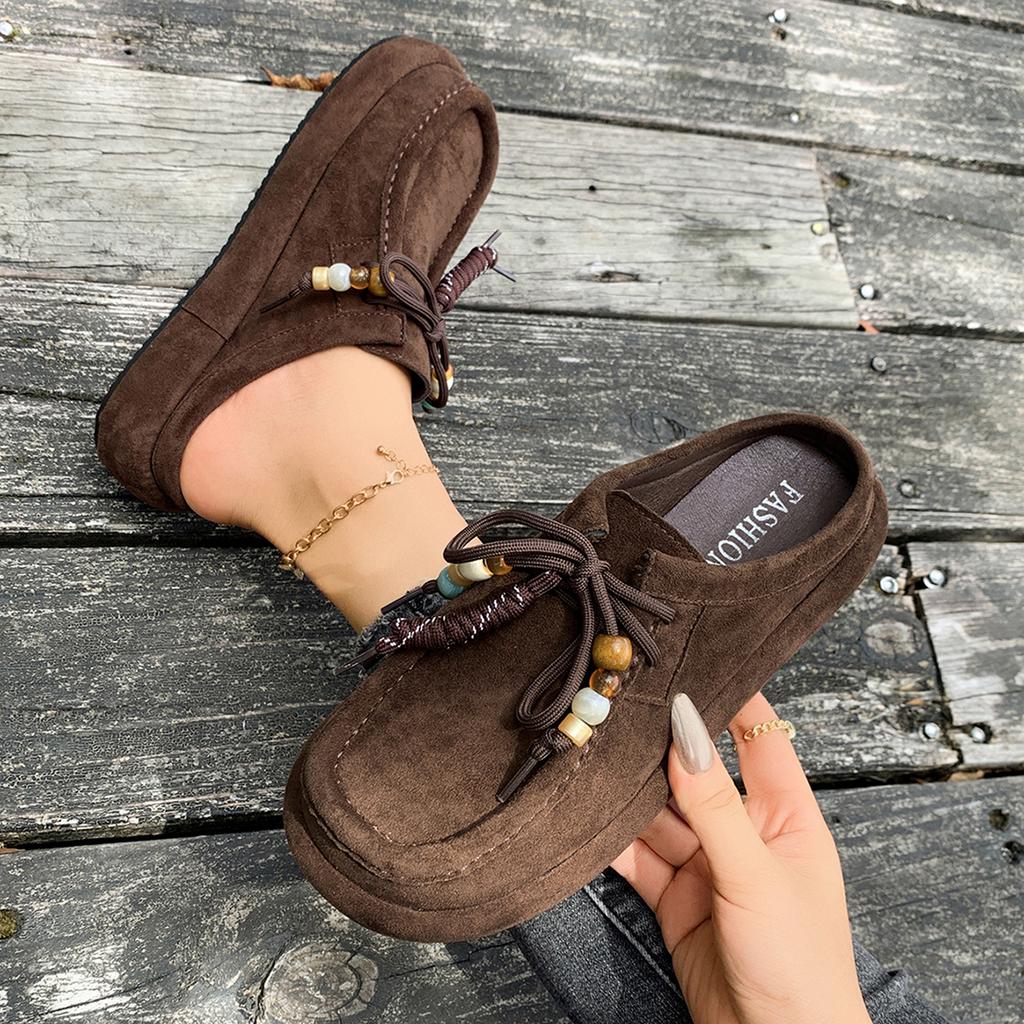 Women Sneakers Autumn Comfort Round Toe Sneakers Fashion Lace Up Casual Shoes Women Soft Non Slip Stitching Decoration Shoes