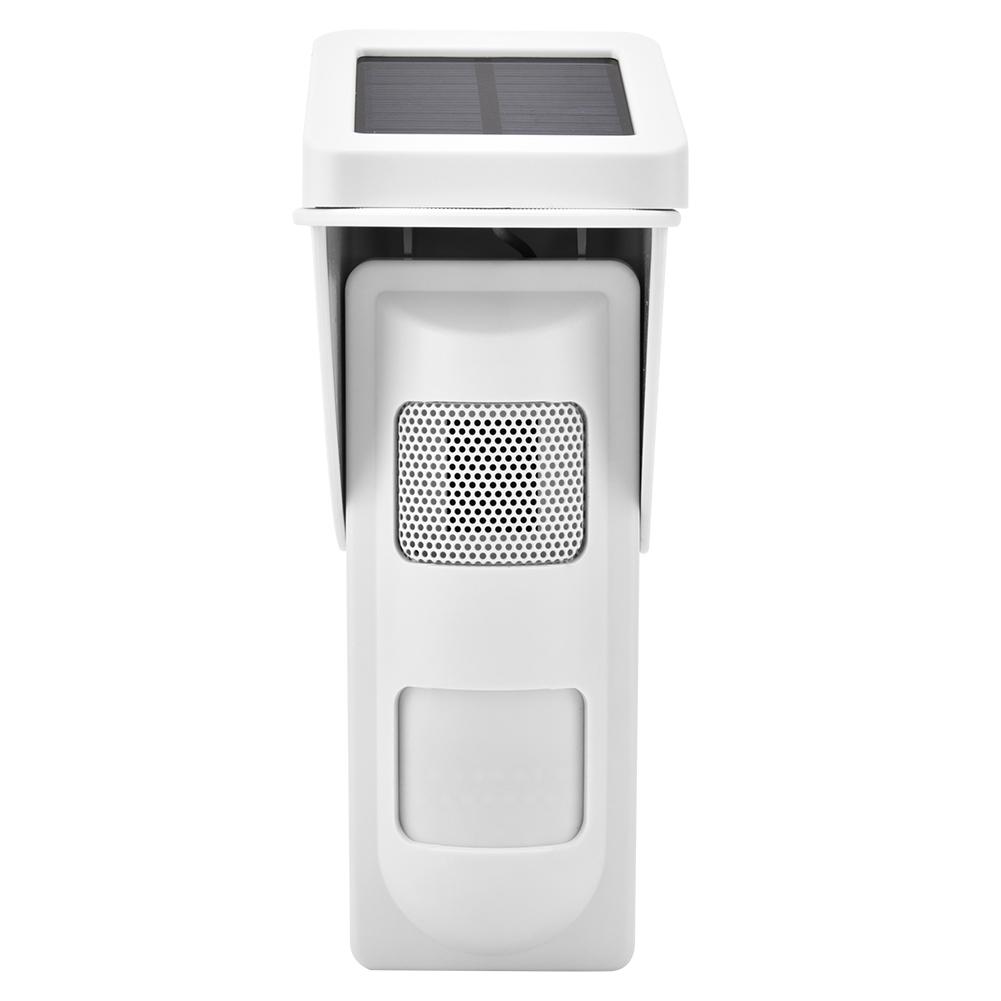 Nezávislý bezdrátový solární detektor pohybu Infračervený bezpečnostní poplašný systém