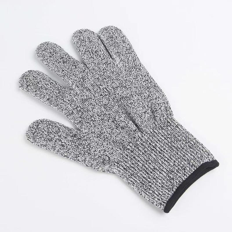 Grade 5 HPPE Cut-resistant Gloves Kitchen and Garden Protective Gloves Children's Woodworking and Carving Cut-resistant Gloves