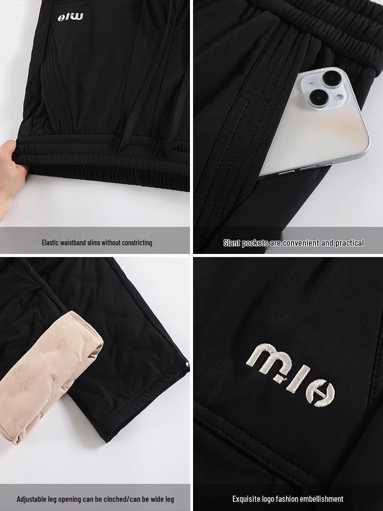 Women's 2025 Windproof Snow Pants: Cold-Proof, Thickened, Ski-Ready Down Pants for -40°C Winter Weather