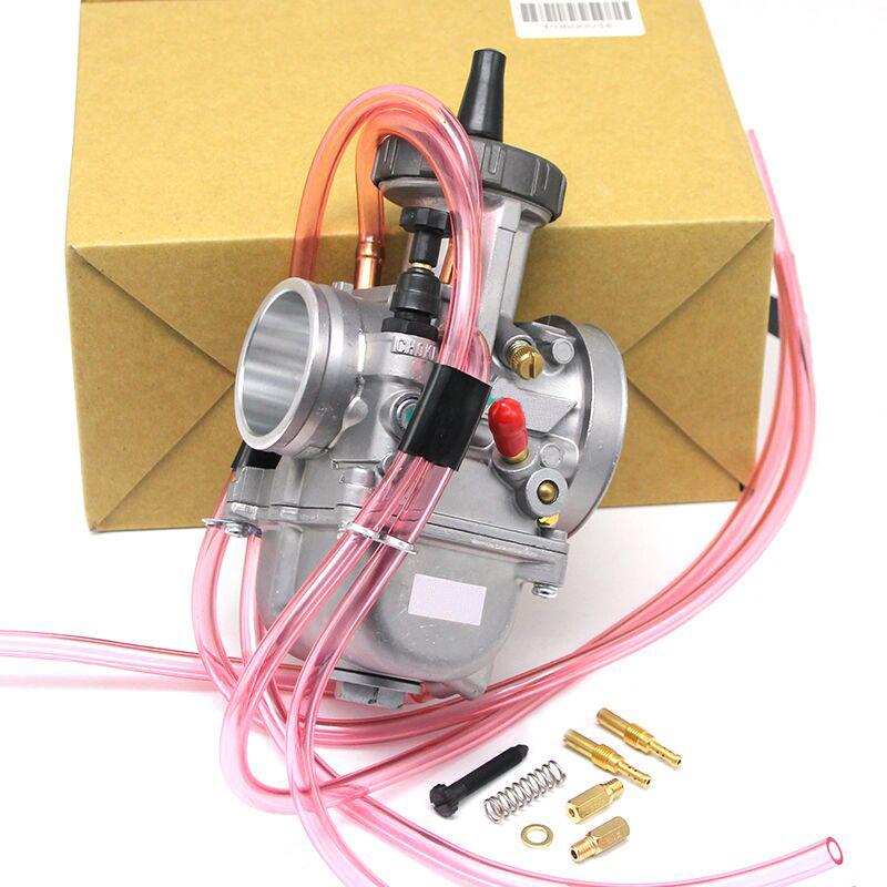 ZSDTRP Motorcycle KEIHIN PWK Carburetor 33 34 35 36 38 40 42mm Racing Parts Scooters Dirt Bike ATV with Power Jet Used 250cc