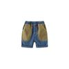 Boys' Denim Shorts, Children's Summer Low-Rise Fashion Shorts, Boys' Casual Patchwork Mid-Length Pants