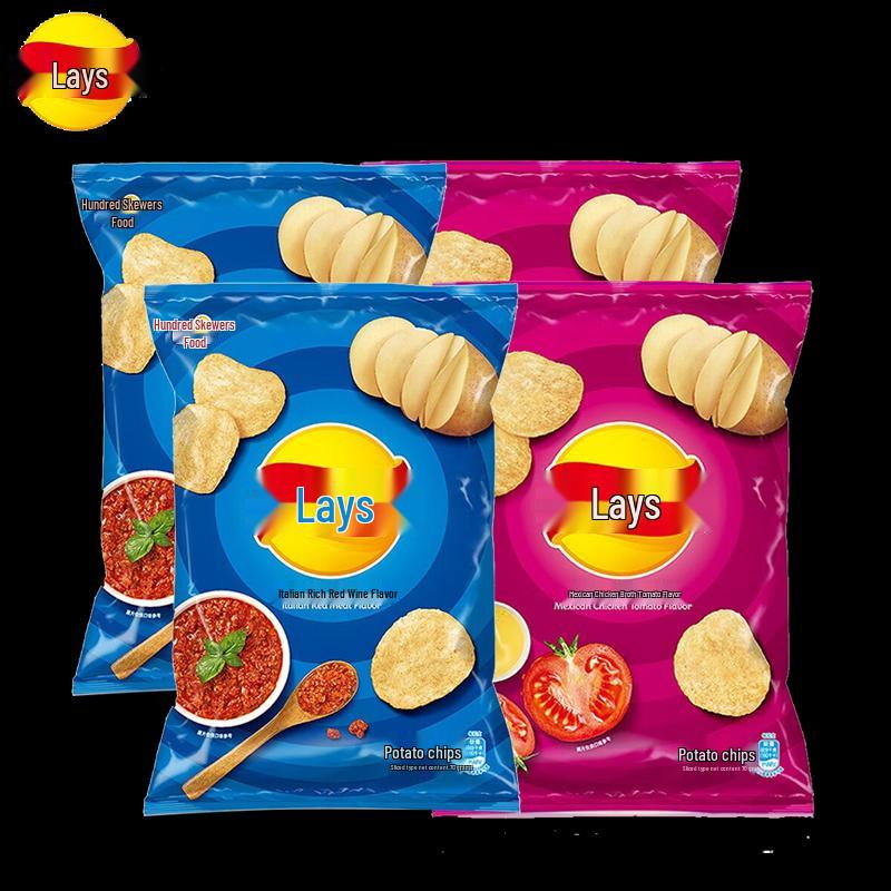 Lay s Potato Chips Mixed Flavor 4-Pack (70g each)