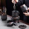 Qianyu Rotating Stone Mill Purple Clay Kung Fu Tea Set