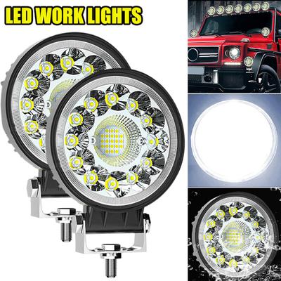 Front Driving Lamp Long Lifespan High Power 6500K 4-Inch LED Work Spot Light for Jeep