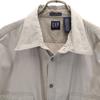 Gap Short Sleeve Work Shirt XL Gray Stretch Men's Used