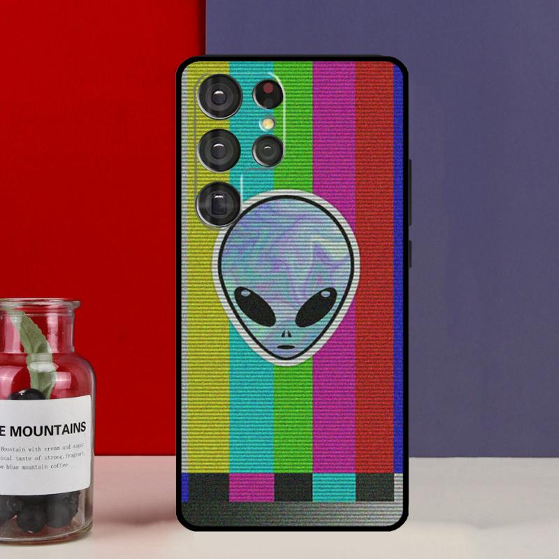 Aesthetic Alien Funda Case For Samsung Galaxy S25 Ultra S9 S10 S20 S22 Plus S21 FE S23 S24 Ultra Phone Cover