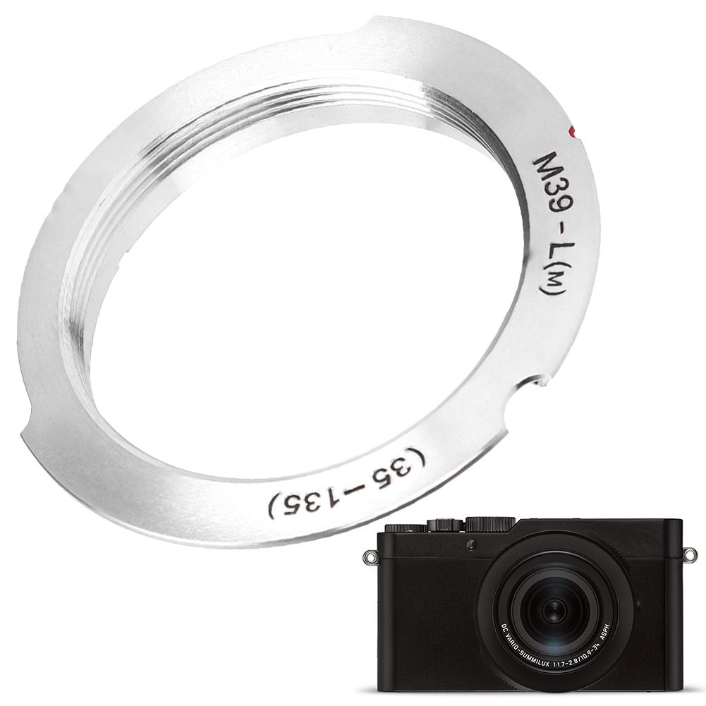 Fikaz M39‑L(M) Lens Adapter Ring for M39 Mount 35mm 135mm Lenses To for Leica M Mount Camera