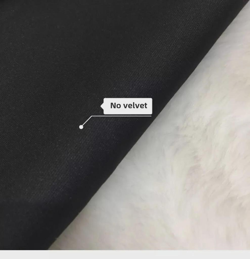 Women's High-Waisted Black Bootcut Shorts - Stretchy, Versatile, Slimming A-Line, Loose Fit for Autumn and Winter