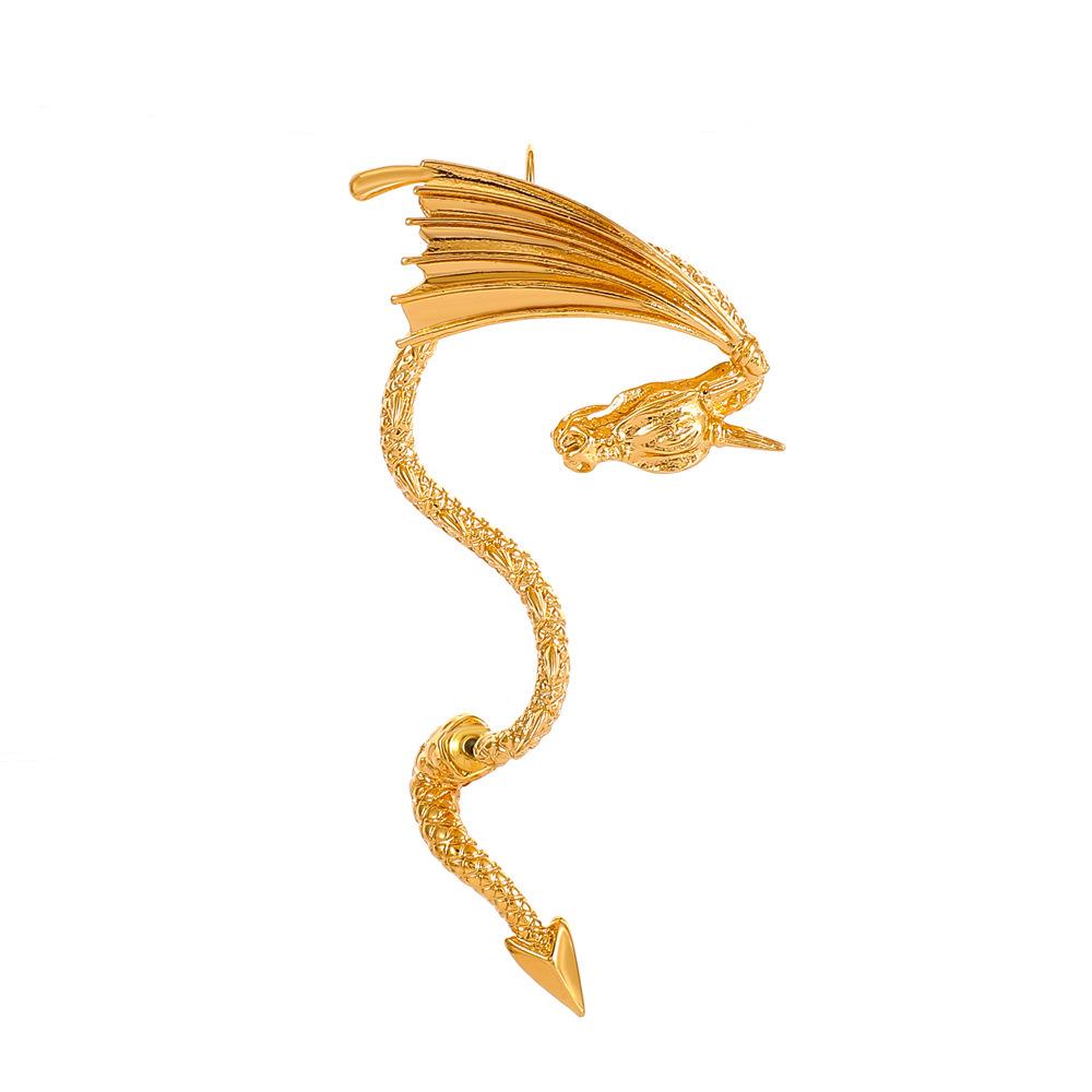 Fashionable Creative Personalized Dragon Ear Clip 1 pair
