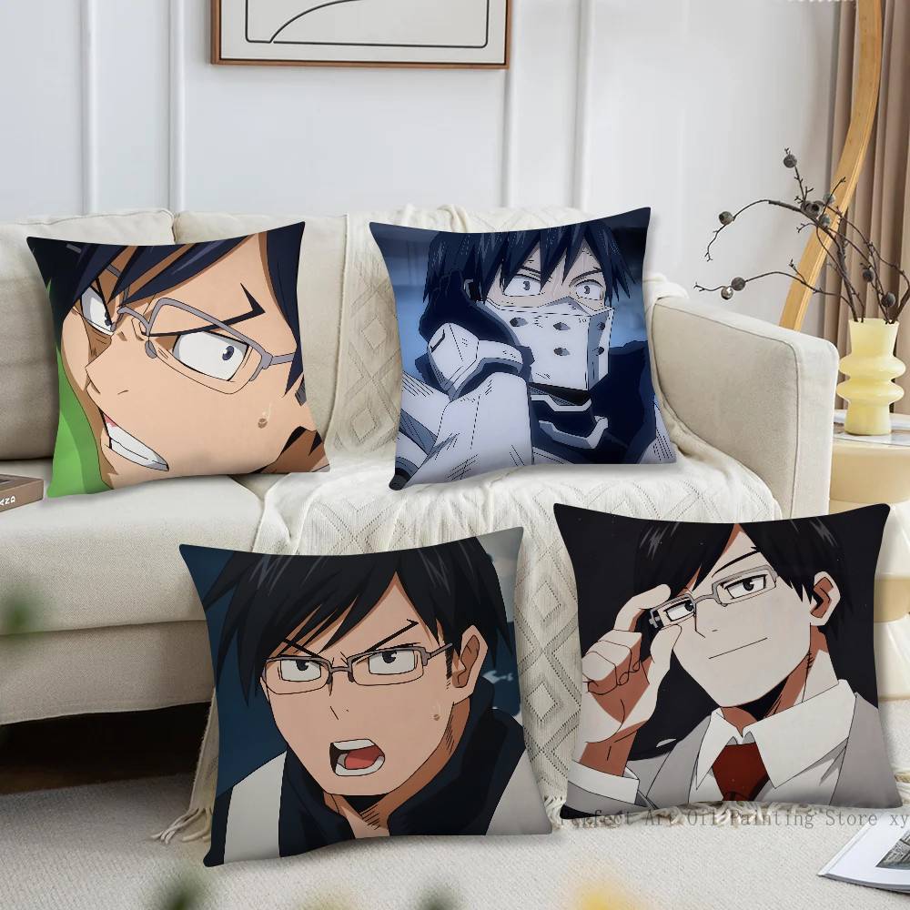 1Pc Anime Tenya Iida Pillow Case Fashion Square Pillowcase Bedroom Sofa Room Ins Decoration Leisure