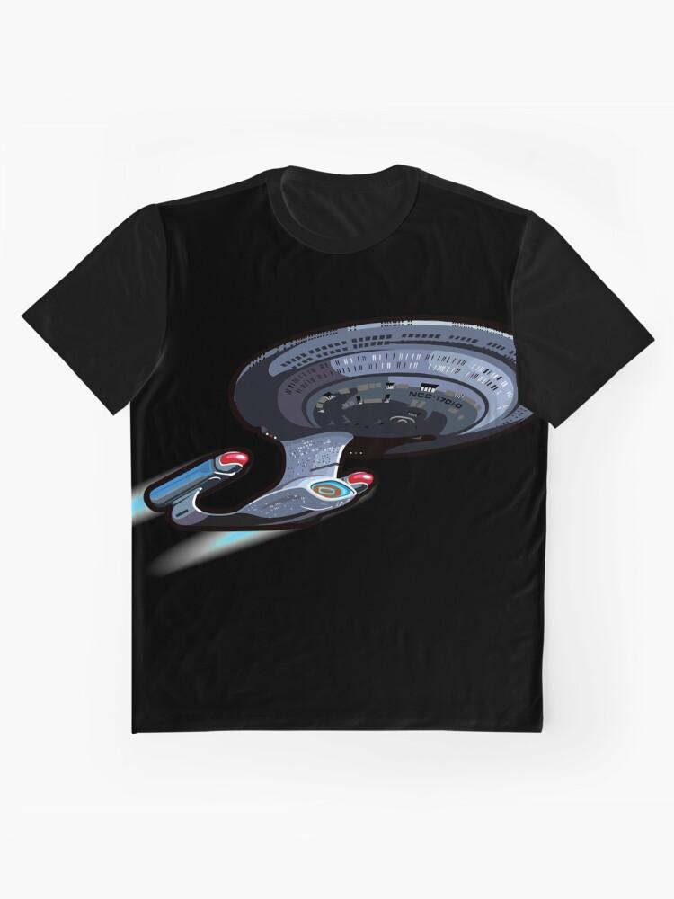 Star Trek The Next Generation ENT-D Graphic Unisex T-Shirt