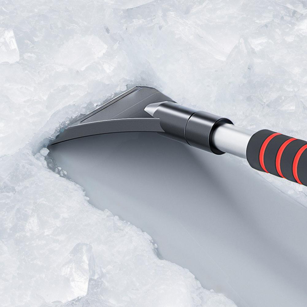 3 In 1 Extendable Ice Scraper Universal Car Snow Shovel Front Windshield Ice Scraping Defrost Broom for Car Vehicle Snowmobiles
