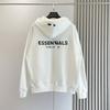 Giacca con Zip Essentials Uomo Donna Casual Vestibilità Larga Felpa con Cappuccio in Cotone Indossabile in Tutte le Stagioni