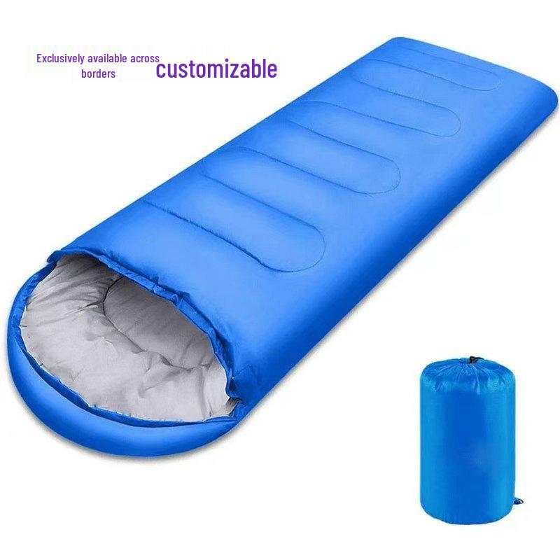 1.8kg Portable Outdoor Winter Sleeping Bag - Thickened, Warm, and Versatile for Camping, Travel, or Nap Quilt