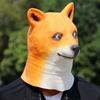 Halloween Shiba Inu Tier Latexmaske