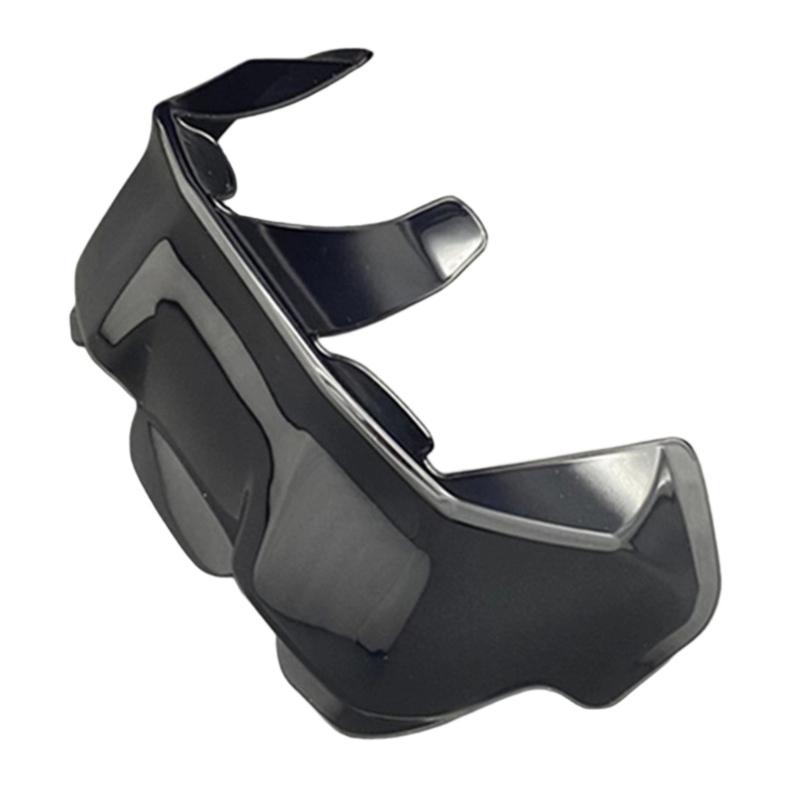 Racing Inspired Helmet Spoiler Accessory Aerodynamic ABS Plastic No Tools Required Streamlined Aggressive Appearance