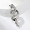 Vintage Rose Snake Brooches Artistic Snake Brooch Charm For Women And Men A Perfect Addition To Any Ensembles