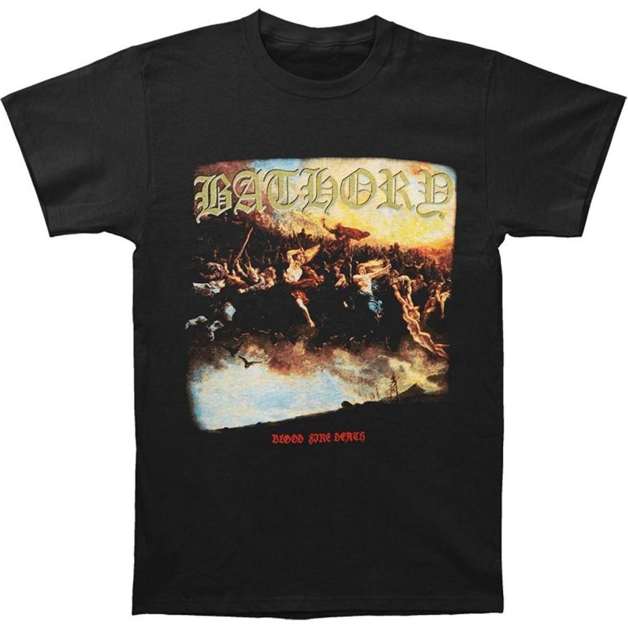 Bathory Men s Blood Fire Death T-Shirt Black _ Officially Licensed Merchandise XXXXXL разноцветный