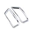 Car Rear Fog Light Frame Cover for Peugeot 3008 2013 2014 2015 Rear Lamp Decoration Sticker Trim 2Pcs Styling Accessories