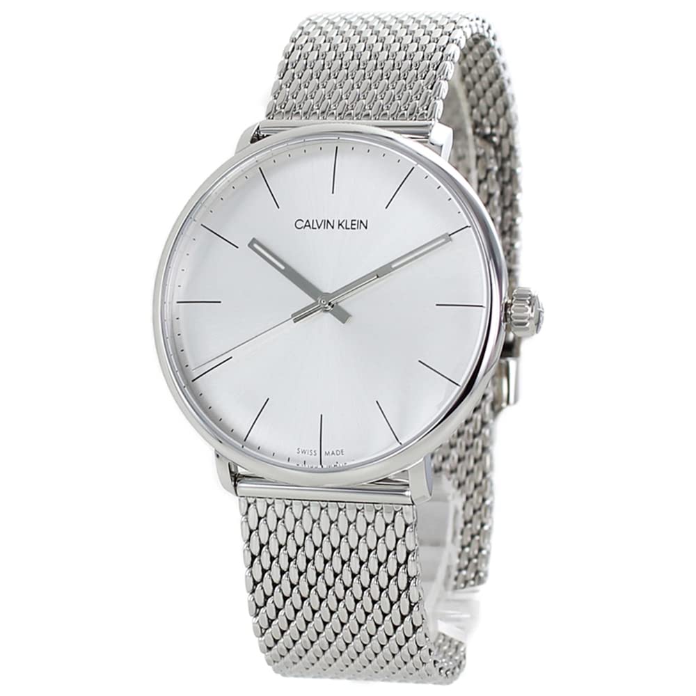 Watch with Storage High Noon Silver Mesh Bracelet [Calvin Klein] Men s Case, K8M21126-dc [Used]