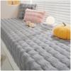 Winter And Autumn Sofa Cover Fabric Straight Row Anti Slip Thick Soft And Sticky Floating Window Cushion Atmospheric Decoration Pad