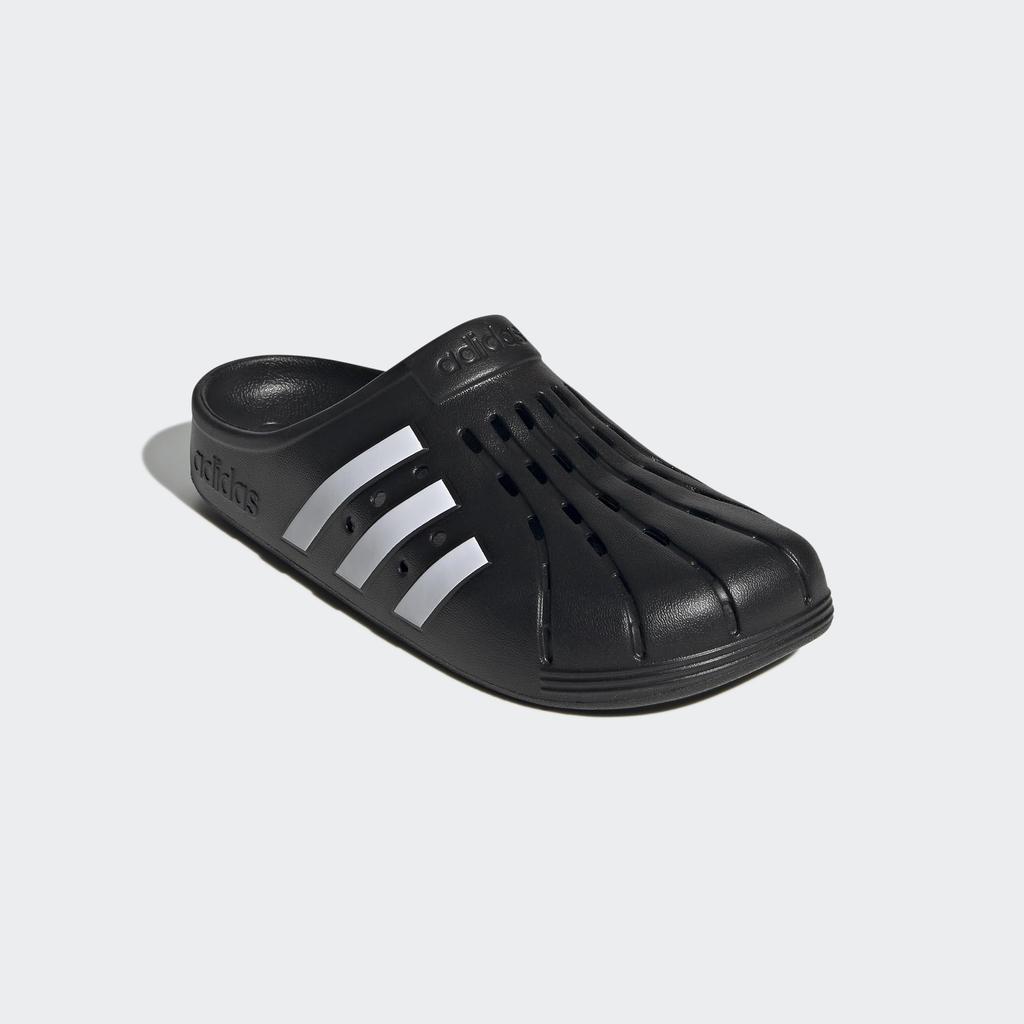 Sportsandalen Adilette Clog LEQ20 Core Black cm [Adidas] Schwarz/Fußweiß/Core (GZ5886) 26.5