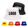 Chapeau seau de luxe réversible brodé avec logo personnalisé pour hommes, femmes, unisexe, design pêcheur, décontracté, pour le cyclisme, la pêche, l'usage quotidien, dessin animé