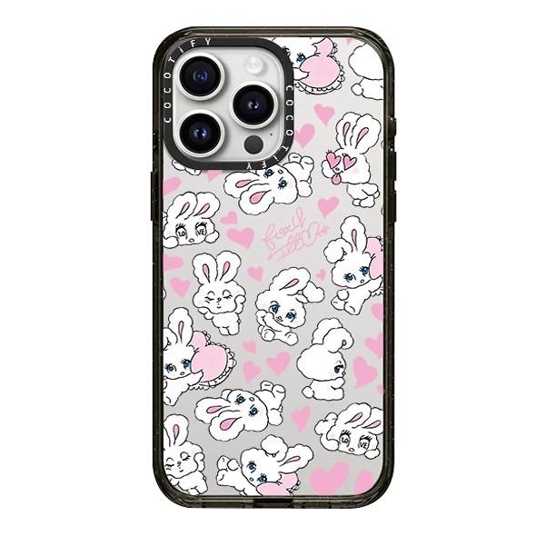 Rabbit Ribbon for Apple for IPhone17ProMax Phone Case 13 Trendy Brand 14pro Protective Cover 16 Anti-fall
