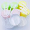 4pcs Cosmetic Containers With 8pcs Spatula, Leakproof Empty Jars For Makeup Samples, Creams, Face Masks, Eye Creams