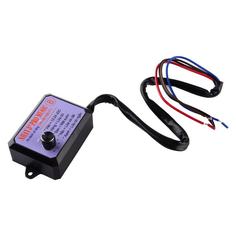 Motorcycle Car Marine Boat Nhay 3+Pro Music Rapid Horn Relay Controller 12-24V 8Tones