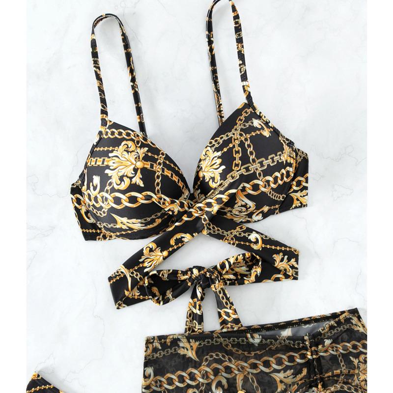 2025 Sexy Bikiny Dámské Plavky Push Up Dámské Plavky Plavkové Oblečení Koupací Kostýmy Brazilské Dívky Bikinový Set Pláž Bazén Koupající se