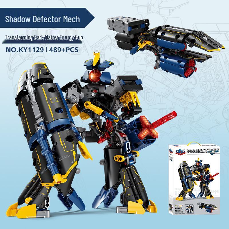 KaiZhi Transformable LEGO-Compatible Mech Robot Building Blocks Educational Toy 51*35*7 cm Color Box