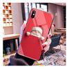 Santa Christmas Tree Glass Phone Case For iPhone 17 Pro Max Air 17 16 15 14 13 Pro Max 15 16 Pro 15Plus Case