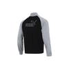 Puma Colorblock Zip-Up Casual Jacket With Simple Logo Men Outerwear Black 674642-01