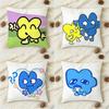 Cartoon Funny Anime Bfdi Double-Sided Printed Square Decorative Cushion Cover For Sofa Living Room Home Decor