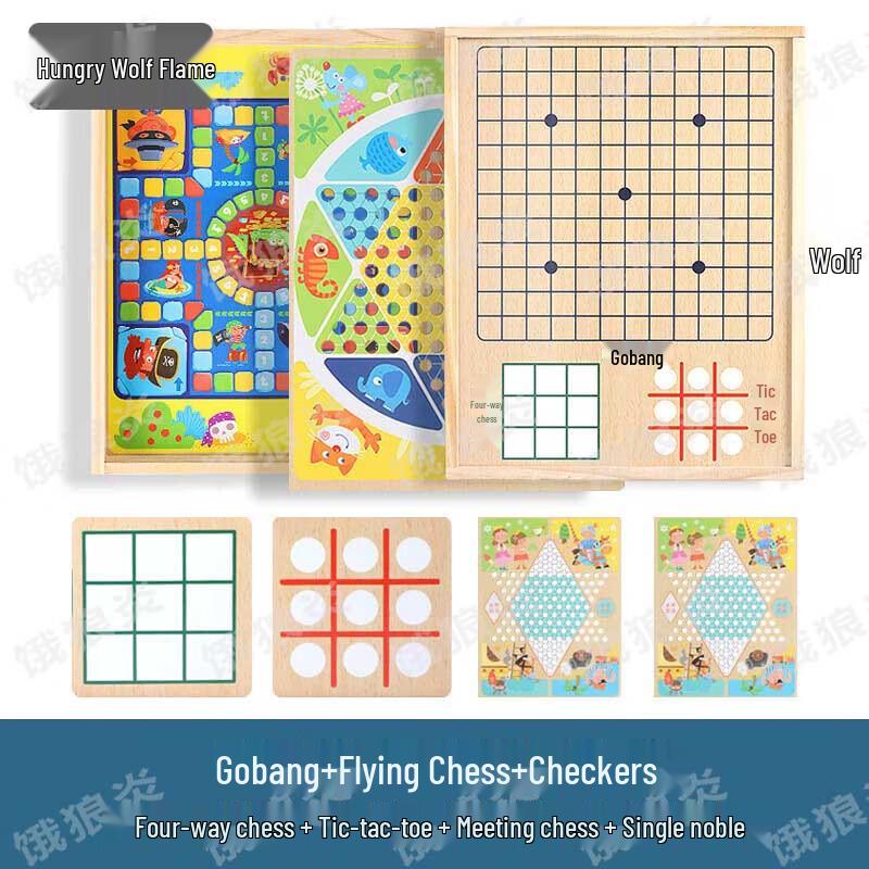 Multi-functional Educational Chess Game Toy