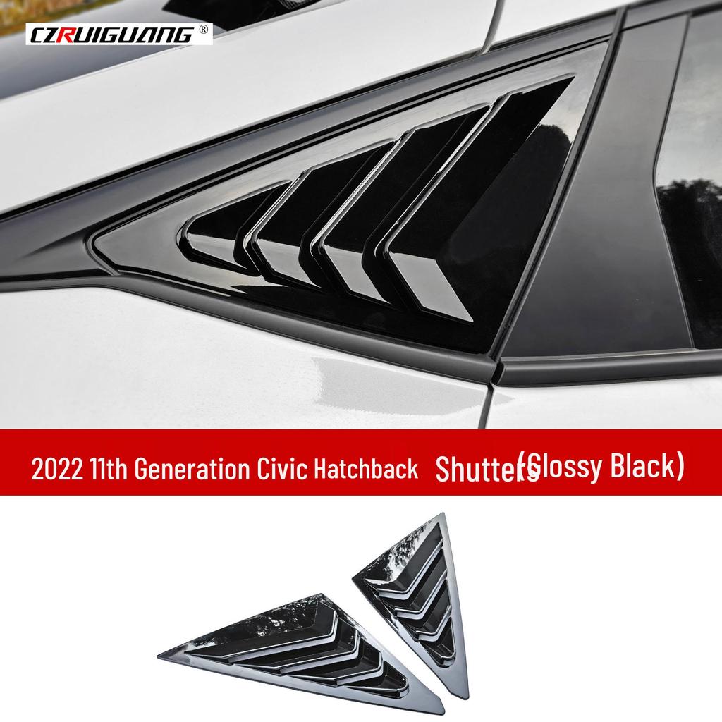 Eleventh Gen Civic Hatchback Rear Spoiler Deflector Sport Kit