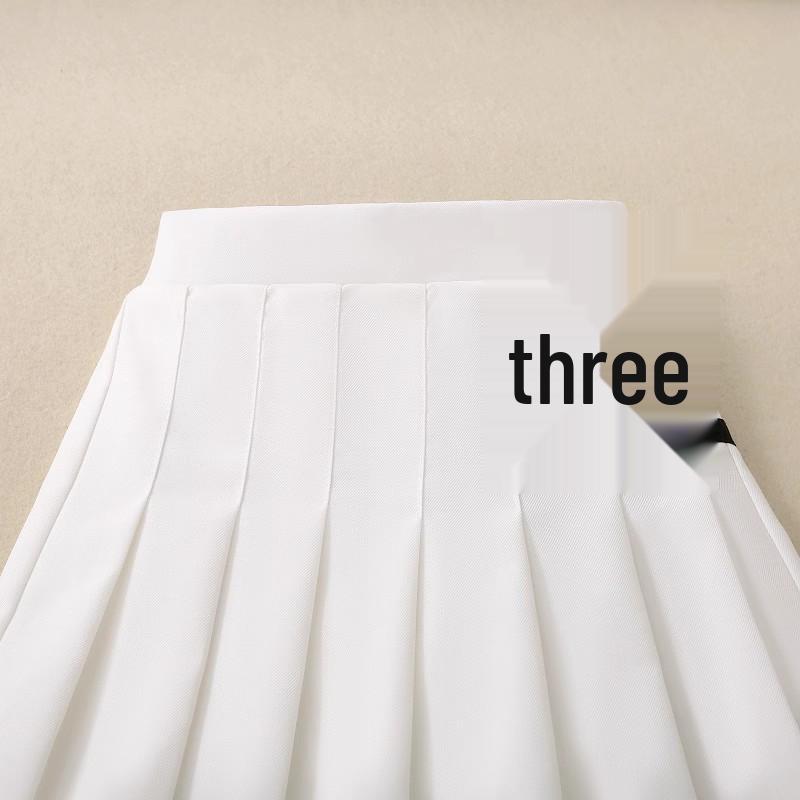 Girls' Pleated Skirt - Stylish Academy Style (2026 Spring/Summer/Autumn)