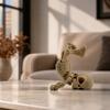 3D Printed Inverted Skeleton Figurine, Halloween Upside-Down Skeleton Statue, Spooky Skeleton Decoration for Home, Office, Holiday Party