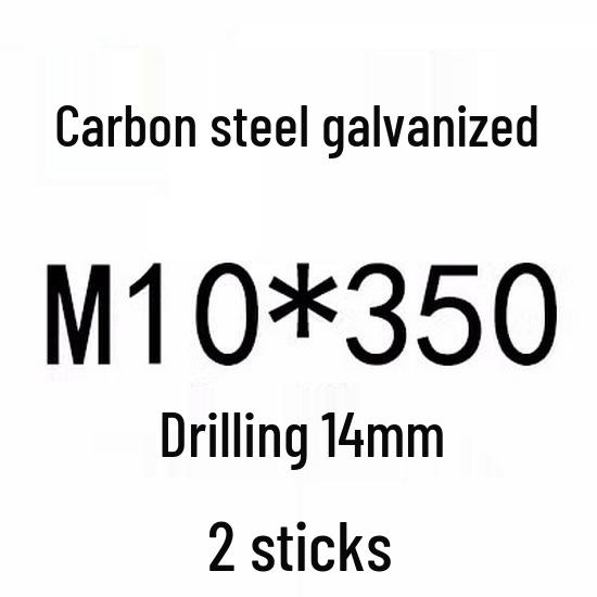 Extra Long Expansion Screws Set - Pull-Out Bolts M6/M8/M10/M12/M14/M16 in Various Sizes (200x250x300x400)