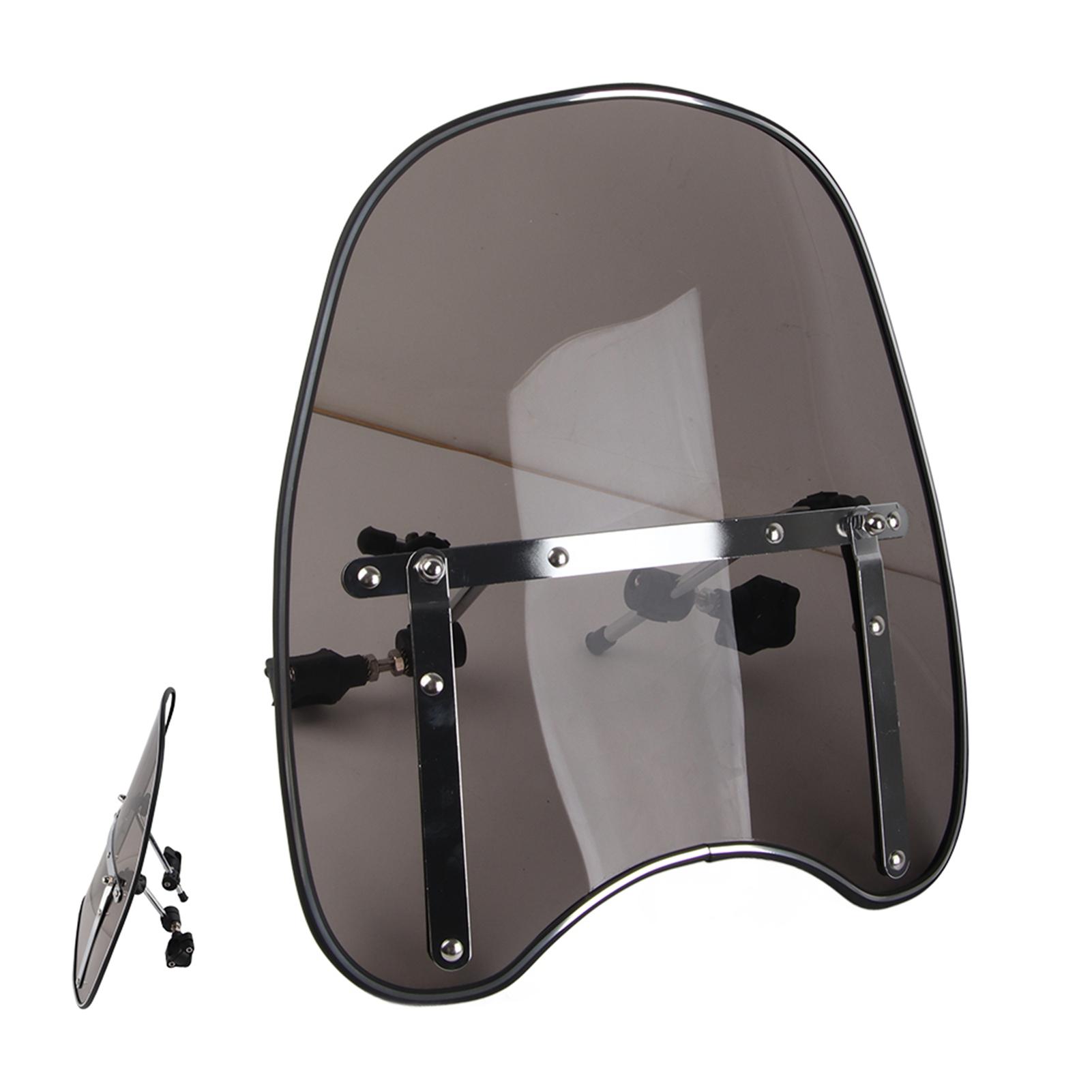 

Универсальное ветровое стекло для мотоцикла 22Крепление на руль 25 мм