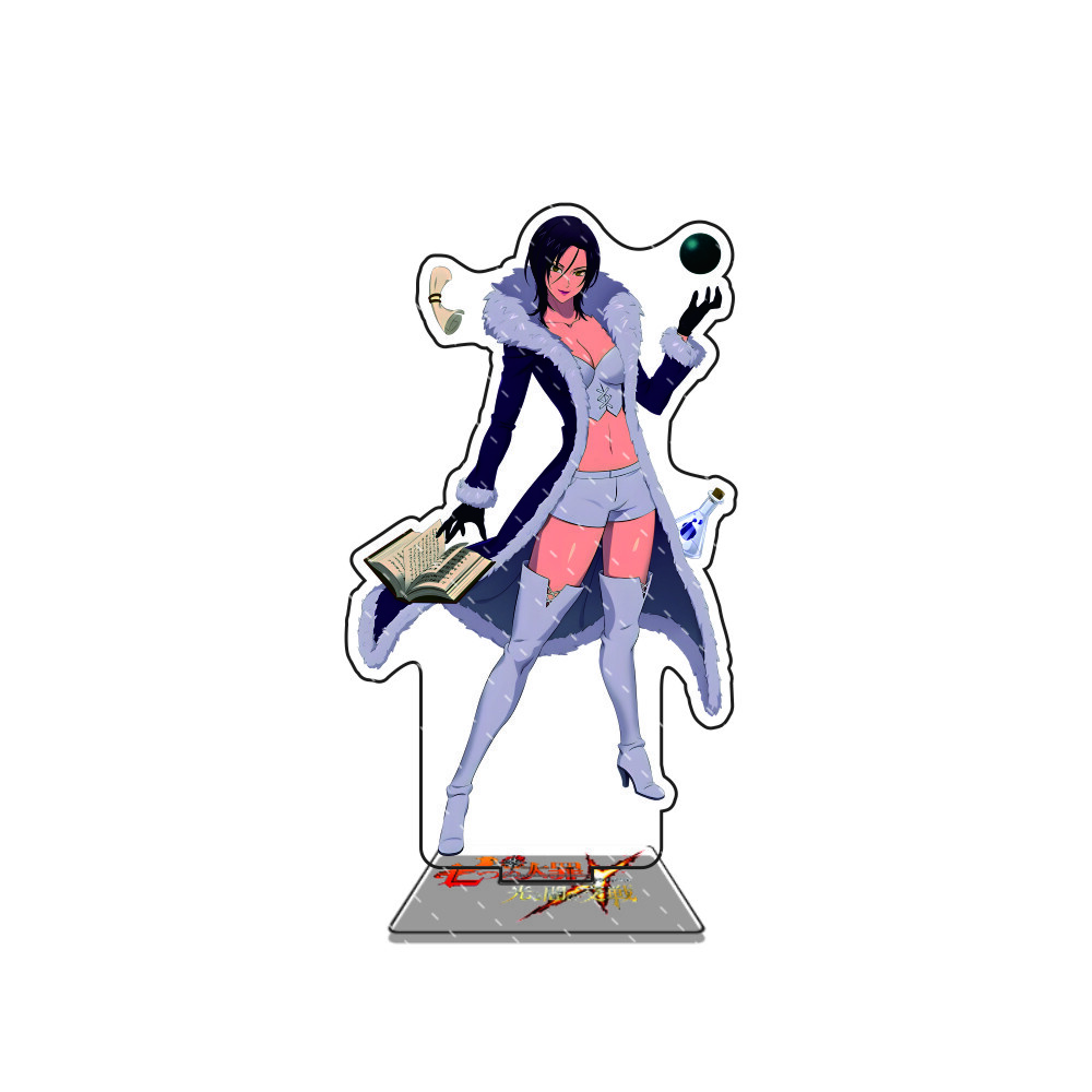 Anime Die Sieben Todsünden 15cm Acryl-Ständer Modellfigur Cosplay Plattenhalter Topper Fans Weihnachts-Schreibtisch-Dekoration Geschenk
