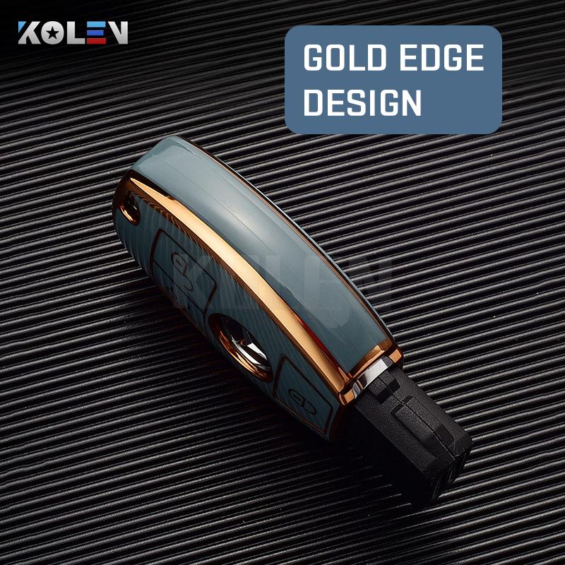 New Tpu Car Key Case Cover Shell Fob for Mercedes Benz A C E S Class W204 W205 W212 W213 W176 GLC CLA AMG W177 Auto Accessories