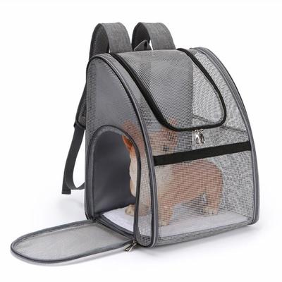 Dog Bag Breathable Mesh Pet Backpack Carrier for Small Dogs & Cats Chihuahua-Friendly Outdoor Travel Shoulder Bag Perros Bag